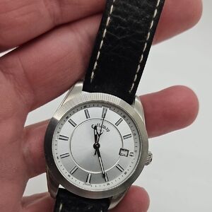 Callaway Men's Watch with Silver Dial and Black Strap